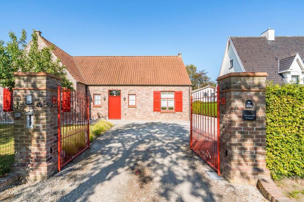 Villa With Heated Swimming Pool, Sauna And Garden Damme Exteriér fotografie