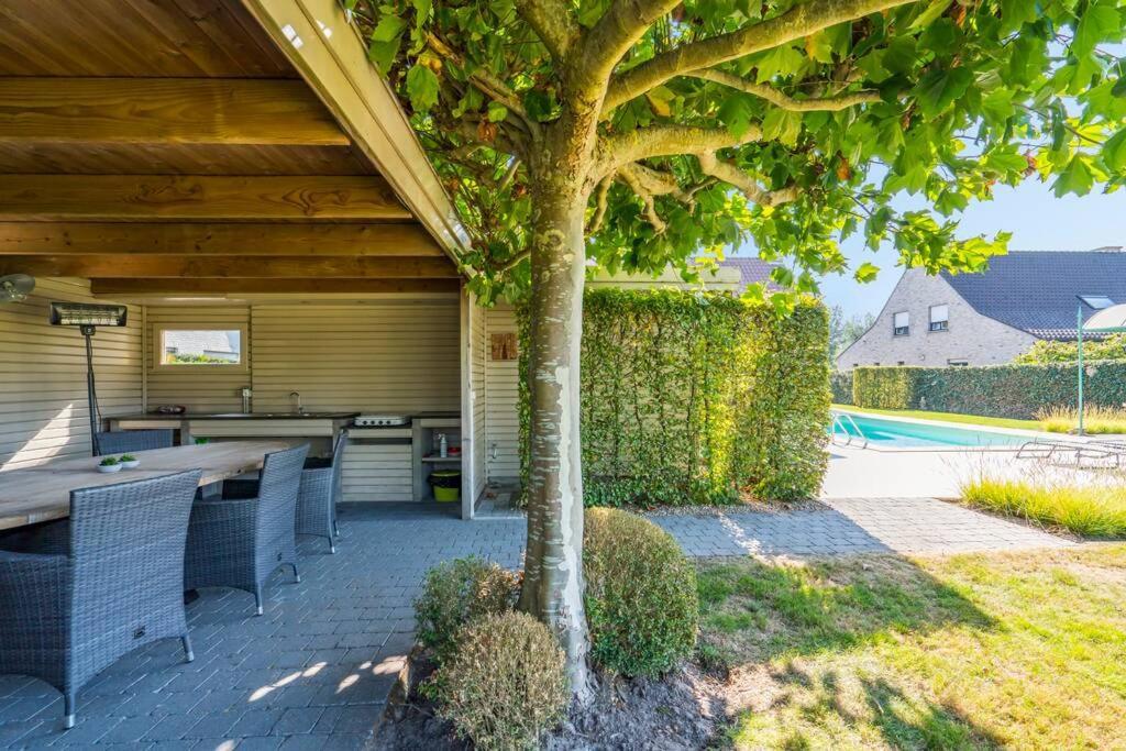 Villa With Heated Swimming Pool, Sauna And Garden Damme Exteriér fotografie